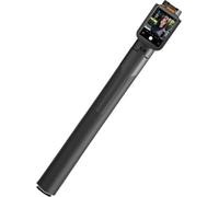 INF Trépied Selfie Stick avec Écran et Télécommande Bluetooth, 4-en-1 Le noir