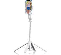 INF Trépied Selfie Stick Bluetooth 1.3M avec Télécommande & Cadre Métallique
