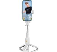 INF Trépied Selfie Stick Bluetooth avec Télécommande, Support Téléphone 65cm