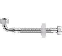 INF Tuyau flexible coudé 4 points avec capuchon en acier inoxydable 304 XXL