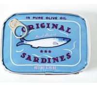 INF Unique toilettry bag - sardine can design Blue