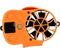 INF Ventilateur de Ceinture Portable: 15000mAh Rechargeable 7 Vitesses & LED