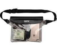 INF Waterproof waist bag with strap black