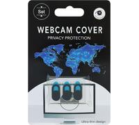 INF Webcam Privacy Black 3-pack