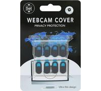 INF Webcam Privacy Black 8-pack