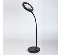 INF White lamp with book clip : Lampe de lecture LED avec loupe Noir