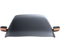 INF Windscreen protector - Protection magnétique contre la neige et le gel pour le pare-brise de la voiture Noir