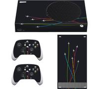 INF Xbox Series S console sticker set black