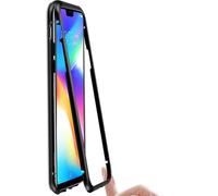 INF XiaoMi Redmi Note7/7Pro Housse téléphone mobile magnétique verre/noir