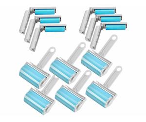 Infactory 12 rouleaux anti-peluches et poils d'animaux en 2 tailles