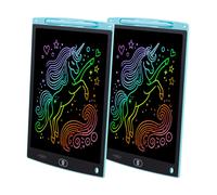 Infactory 2 ardoises tablettes LCD 12" - coloris bleu