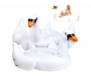 Infactory 2 bouées cygnes gonflables XXL