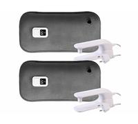Infactory 2 bouillottes électriques sans fil rechargeables - grand modèle