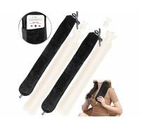 Infactory 2 bouillottes pour nuque 2 L avec housse en polaire