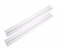 Infactory : 2 doubles boudins isolants pour portes et fenêtres - blanc Blanc G