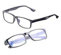 Infactory 2 lunettes de protection anti-lumière bleue +2,5 dioptries avec protection UV400