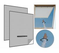 Infactory : 2 moustiquaires avec fermeture à glissière G