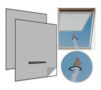 Infactory : 2 moustiquaires avec fermeture à glissière G