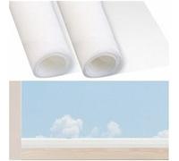 Infactory : 2 moustiquaires en fibre de verre - 100 x 250 cm - Blanc Blanc G