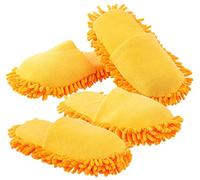 infactory 2 paires de chaussons de nettoyage - Taille 42-44 (L)