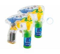 Infactory 2 pistolets à bulles lumineux