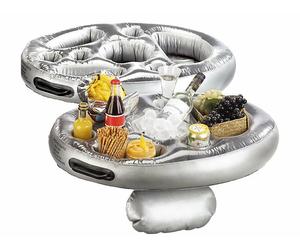 Infactory 2 plateaux repas gonflables 2 en 1