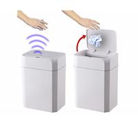 Infactory 2 poubelles avec capteur de mouvement 12 L / 16 L