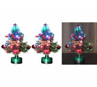 Infactory : 2 sapins de Noël à piles G