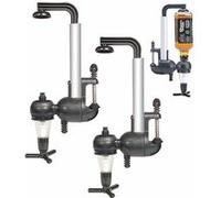 2 supports mobile de bar 1 bouteille avec doseur Infactory