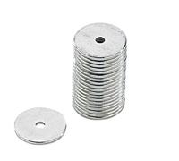 infactory 20 aimants en néodyme - 12 x 1 mm - avec trou