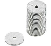 infactory 20 aimants en néodyme - 12 x 1 mm - avec Trou