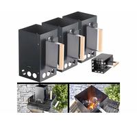 Infactory 3 cheminées d’allumage pour barbecue
