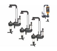 Infactory 3 supports mobile de bar 1 bouteille avec doseur