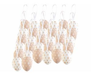 Infactory 32 œufs de Pâques à suspendre