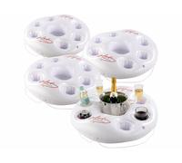 4 bars flottants pour piscine Infactory