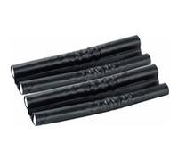 4 Boudins Isolants Doubles Pour Portes Et Fenêtres - Cuir Noir Multicolore