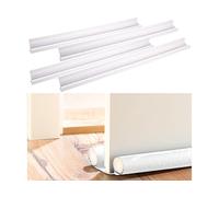 Infactory 4 doubles boudins isolants pour portes et fenêtres - blanc