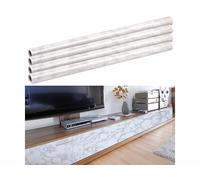 Infactory 4 films décoratifs d'ameublement 60 x 300 cm - aspect marbre