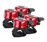 Infactory : 4 sonnettes Sport Rouge