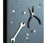 Infactory 40 aimants en néodyme - 12 x 1 mm - Avec trou