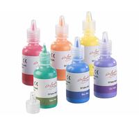 Infactory 6 tubes de peinture textile 30 ml