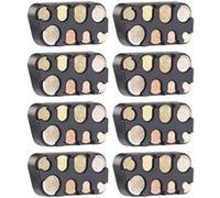 Infactory : 8 organiseurs pour pièces de monnaie noir G