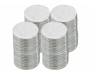 Infactory 80 aimants en néodyme - 12 x 1 mm - Sans trou