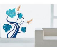 Infactory Autocollant mural - ''Arbre bleu''