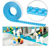 Infactory Bande adhésive 1 m pour briques de construction - Bleu ciel