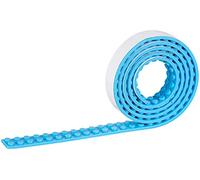 infactory Bande adhésive 1 m pour Briques de Construction - Bleu Ciel