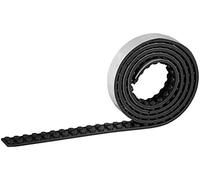 infactory Bande adhésive 1 m pour Briques de Construction - Noir