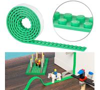 Infactory Bande adhésive 1 m pour briques de construction - Vert