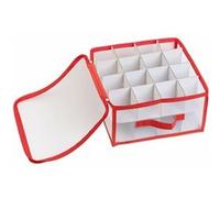 Boîte de rangement pour 32 boules de Noël Ø 6 cm