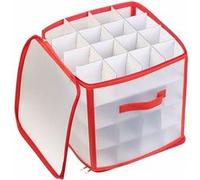 : Boîte de rangement pour 64 boules de Noël Ø 6 cm